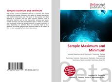 Couverture de Sample Maximum and Minimum