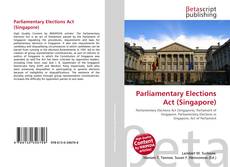 Couverture de Parliamentary Elections Act (Singapore)