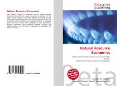 Capa do livro de Natural Resource Economics 