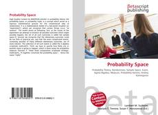 Capa do livro de Probability Space 