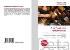 Pink Floyd Live Performances kitap kapağı