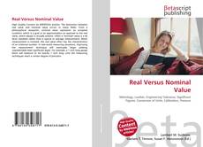 Capa do livro de Real Versus Nominal Value 