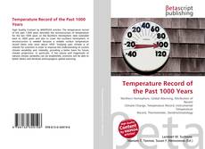 Temperature Record of the Past 1000 Years的封面