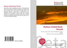 Buchcover von Rufous-Tailed Rock-Thrush