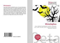 Capa do livro de Rhinolophus 