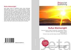Rufus Wainwright kitap kapağı