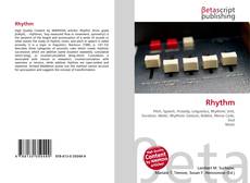 Capa do livro de Rhythm 