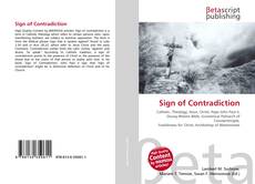 Sign of Contradiction kitap kapağı