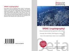 Capa do livro de SPEKE (cryptography) 