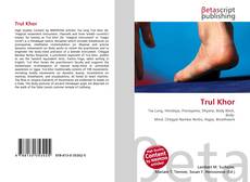 Обложка Trul Khor