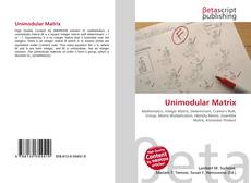 Couverture de Unimodular Matrix