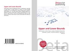 Upper and Lower Bounds kitap kapağı