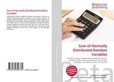 Sum of Normally Distributed Random Variables kitap kapağı