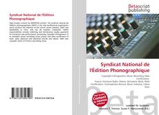 Обложка Syndicat National de l'Édition Phonographique