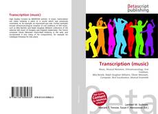 Transcription (music) kitap kapağı