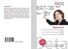 Supremum kitap kapağı