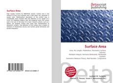 Buchcover von Surface Area