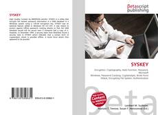 Обложка SYSKEY
