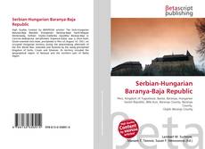 Serbian-Hungarian Baranya-Baja Republic kitap kapağı