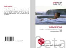 Capa do livro de Absurdismus 