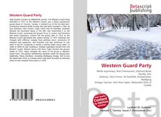 Portada del libro de Western Guard Party