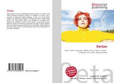 Capa do livro de Verlan 