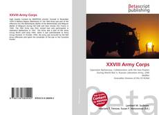 Buchcover von XXVIII Army Corps