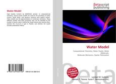 Capa do livro de Water Model 