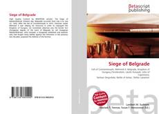Couverture de Siege of Belgrade