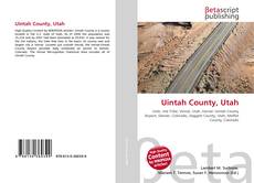 Capa do livro de Uintah County, Utah 