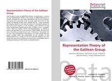 Capa do livro de Representation Theory of the Galilean Group 