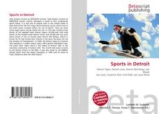 Capa do livro de Sports in Detroit 