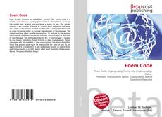 Poem Code kitap kapağı