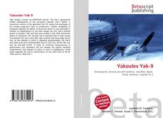 Capa do livro de Yakovlev Yak-9 