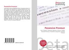 Possessive Pronoun kitap kapağı