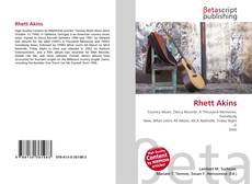 Bookcover of Rhett Akins
