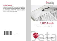 Portada del libro de X-COM: Genesis