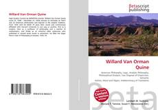 Bookcover of Willard Van Orman Quine