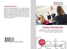 Buchcover von Weibull Distribution