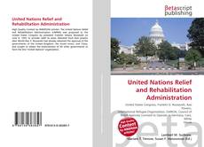 Buchcover von United Nations Relief and Rehabilitation Administration