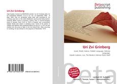 Buchcover von Uri Zvi Grinberg
