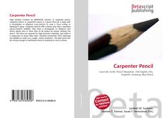 Couverture de Carpenter Pencil