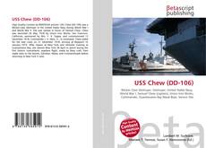 Buchcover von USS Chew (DD-106)