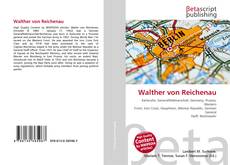 Buchcover von Walther von Reichenau