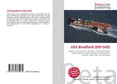 Capa do livro de USS Bradford (DD-545) 