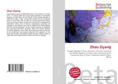 Capa do livro de Zhao Ziyang 
