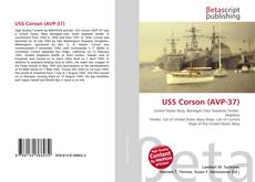 Capa do livro de USS Corson (AVP-37) 