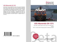 Capa do livro de USS Abarenda (IX-131) 