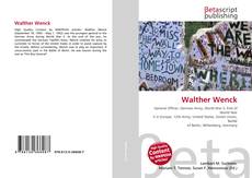 Copertina di Walther Wenck