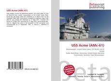 Buchcover von USS Acme (AMc-61)